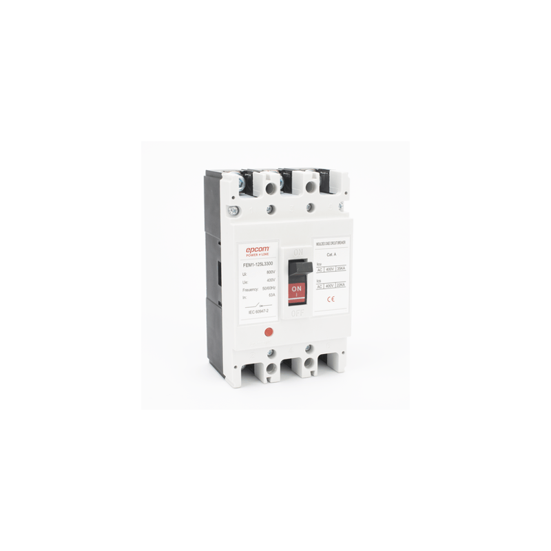 Protección Térmica/ Interruptor 3P, 100A,  Corriente Alterna  690 V CA
