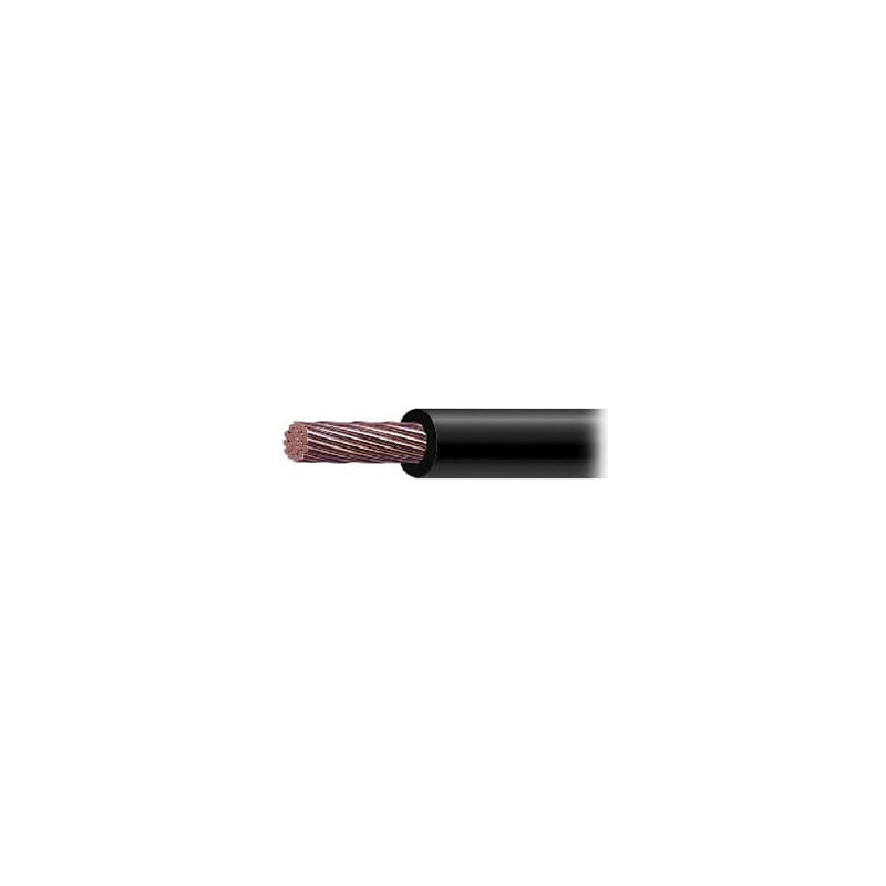 Cable de Cobre Recubierto THW-LS Calibre 4/0 AWG 19 Hilos Color Negro