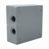 Caja Condulet Cuadrada de 3/4 (19.05 mm) con 4 bocas a prueba de intem