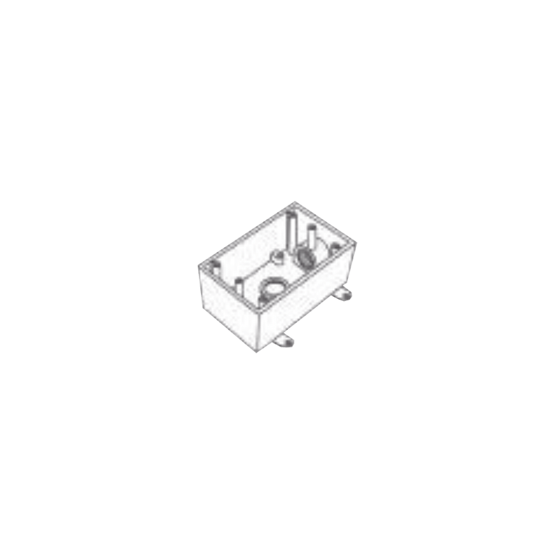 Caja Condulet FS de 3/4 (19.05 mm) con dos bocas a prueba de intemperi