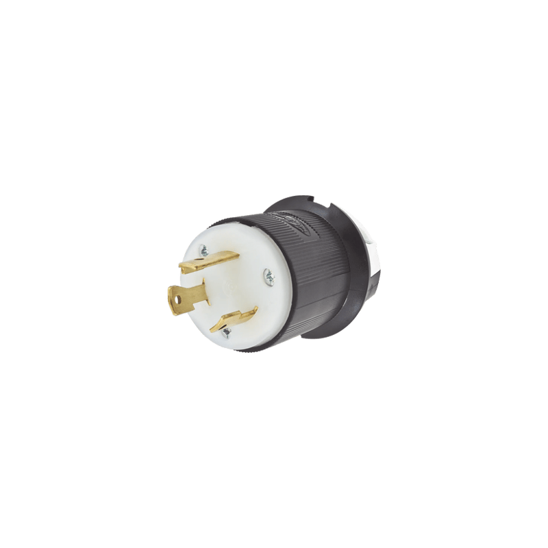 Clavija Industrial con Bloqueo de Media Vuelta / 30 A 125 V CA / 2 Pol