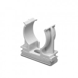 Soporte de presión (Abrazadera), PVC Auto-extinguible, abierto para tu