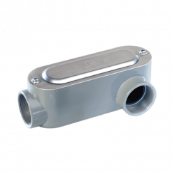 Caja Condulet tipo LL de 1 (25.4 mm) Incluye tapa y tornillos.