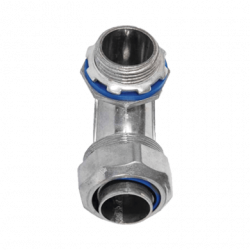 Conector Curvo para tubo tipo Liquidtight de 3/4  (19 mm). Compatible