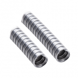 Tubo Flexible de 1 1/2 (38 mm) en Acero Galvanizado. Rollo con 30 m.