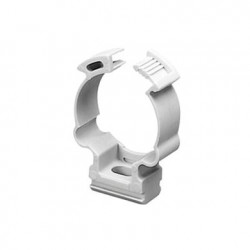 Soporte de collar (Abrazadera), PVC Auto-extinguible, cerrado para tub