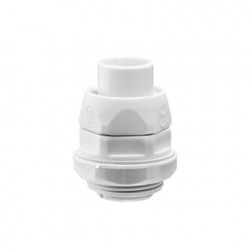 Conector (Racor) de tubería flexible a caja, PVC Auto-Extinguible de 2