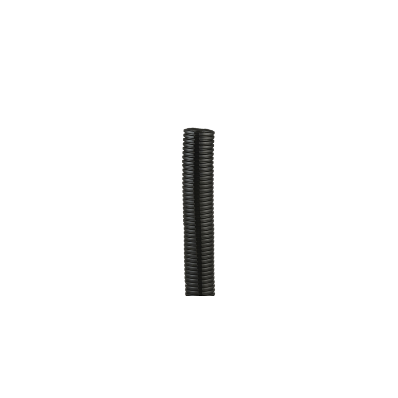 Tubo Corrugado Abierto para Protección de Cables, 1in (25.4 mm) de Diá