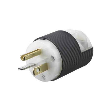 Clavija Entrada Recta/ 20 A 125 V/ 2 Polos 3 Hilos/ Nema 5-20 P/ Grado