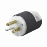 Clavija Entrada Recta/ 20 A 125 V/ 2 Polos 3 Hilos/ Nema 5-20 P/ Grado
