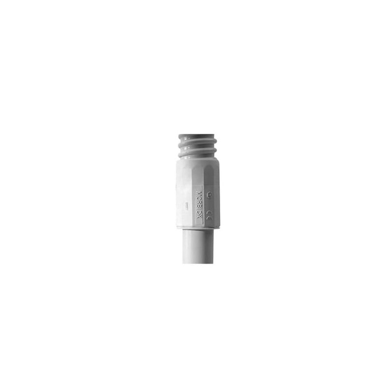 Conector (Racor) de tubería rígida a tubería flexible , PVC Auto-Extin