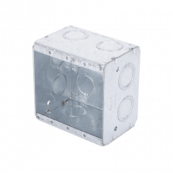 Caja Multigang de 2 Gangs/ Profundidad de 2-1/2/ 12 Entradas de 1/2 -
