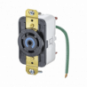 Receptáculo de Media Vuelta Industrial 30 A 120/208 V CA/ Nema L21-30R
