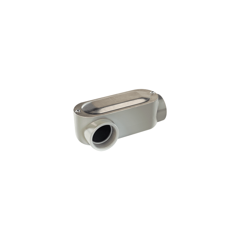 Caja Oval Roscada tipo LR de 3/4 (19.05 mm) / Incluye tapa y tornillos
