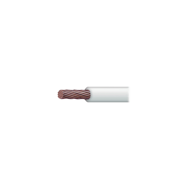 ( SSLU13 ) Cable Eléctrico 10 awg  color blanco,Conductor de cobre sua