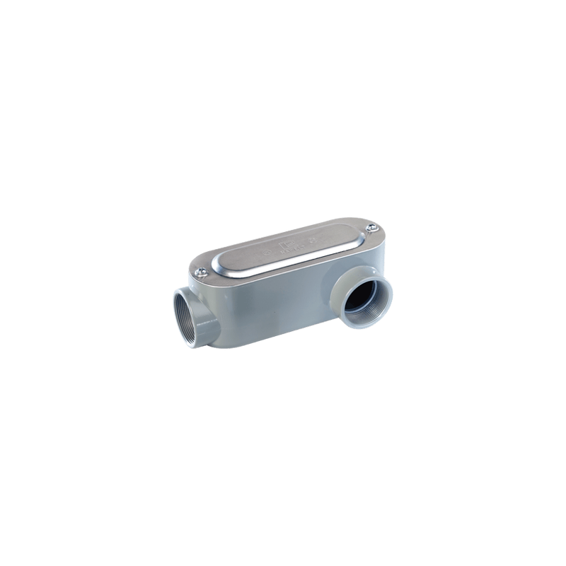 Caja Oval Roscada tipo LL de 3/4 (19.05 mm) / Incluye tapa y tornillos