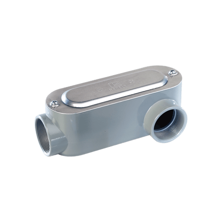 Caja Oval Roscada tipo LL de 3/4 (19.05 mm) / Incluye tapa y tornillos