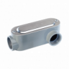 Caja Oval Roscada tipo LL de 3/4 (19.05 mm) / Incluye tapa y tornillos
