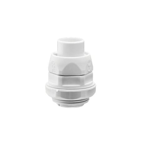 Conector (Racor) de tubería flexible a caja, PVC Auto-Extinguible de 5