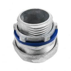 Conector Recto para tubo tipo Liquidtight de 1/2 (13 mm).