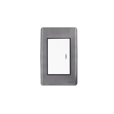 Apagador Escalera Sencillo de 10 A/ 127 V CA  60 Hz / Placa de Acero.