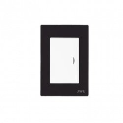 Apagador Escalera Sencillo de 10 A/ 127 V CA  60 Hz / Placa Negra.