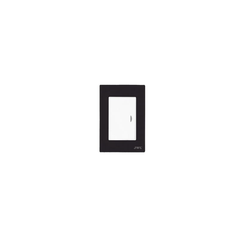 Apagador Escalera Sencillo de 10 A/ 127 V CA  60 Hz / Placa Negra.