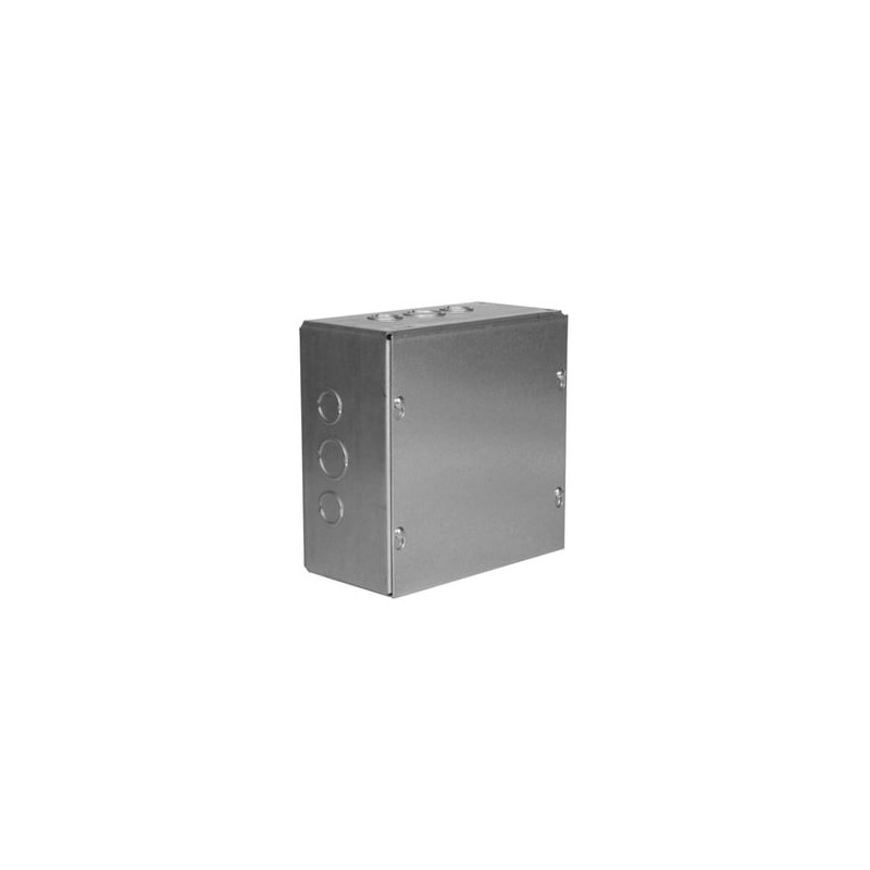 Caja Extra Grande 15x15x 4/ Profundidad 4/Entradas Laterales - Finales