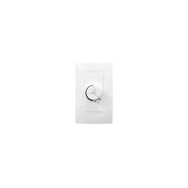Dimmer Rotativo para Ventilador / 300 W 127 V CA / Color Blanco.