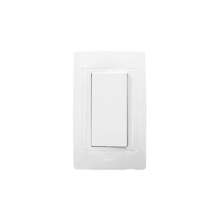 Apagador Escalera Sencillo de 10 A/ 127 V CA  60 Hz / Color Blanco.