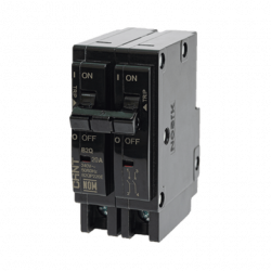Interruptor Termomagnético Enchufable, Serie: B2Q, 2P, 40A, 240V (SKU:
