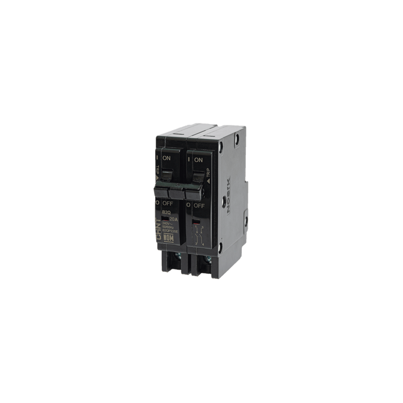Interruptor Termomagnético Enchufable, Serie: B2Q, 2P, 40A, 240V (SKU: