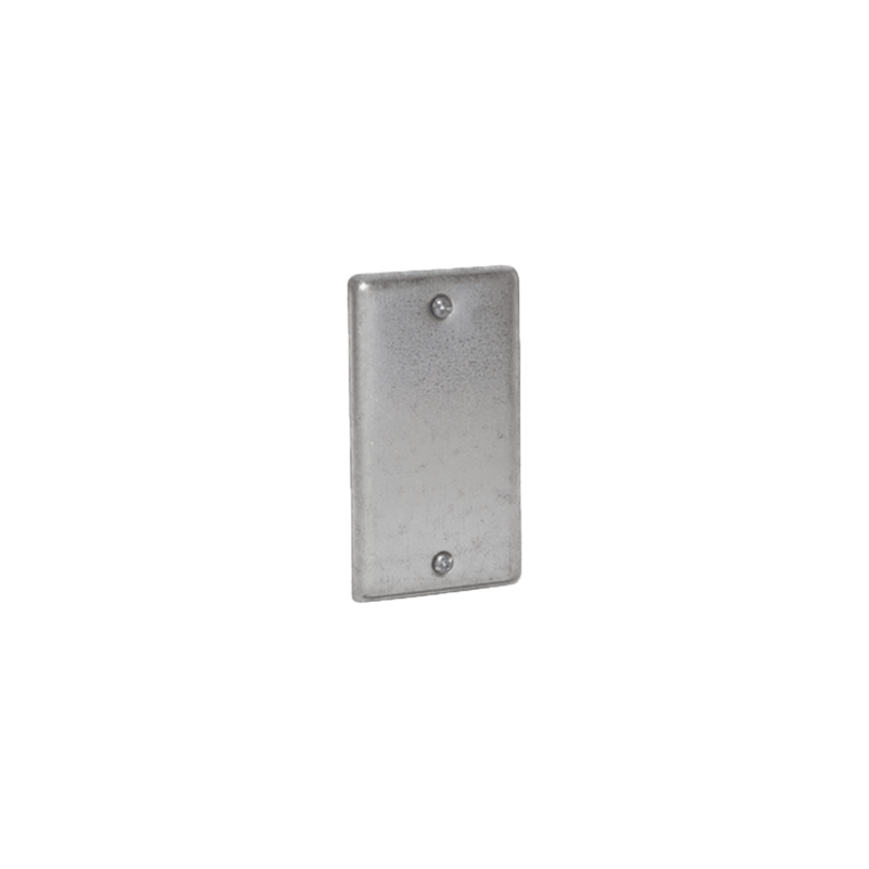 Tapa Ciega de 4 X 2 / Acero Galvanizado.