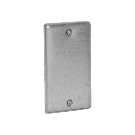 Tapa Ciega de 4 X 2 / Acero Galvanizado.