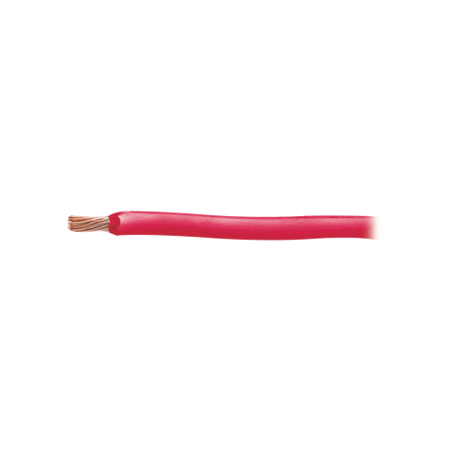 Cable 8 awg  color rojo,Conductor de cobre suave cableado. Aislamiento