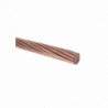 Venta por metro / 1/0 AWG / Cable Eléctrico / Cobre Desnudo / Semiduro