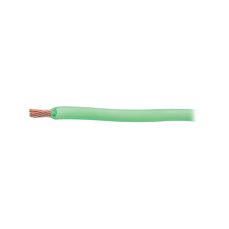 (SLY303) Cable 8 awg  color verde,Conductor de cobre suave cableado. A