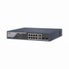Switch PoE / Administrable / Uso en Rack / 8 Puertos 10/100 PoE /  2 P