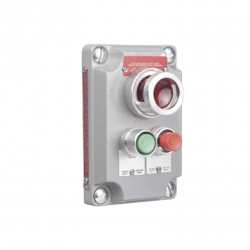 Cubierta para Estación de Control con 2 Botones Pulsadores Rojo-Verde