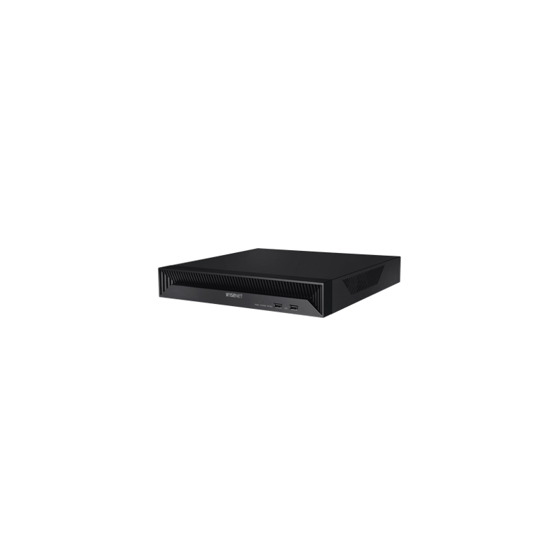 NVR 8 Megapíxel / 8 canales / H.265 / P2P Wisenet / 8 puertos PoE