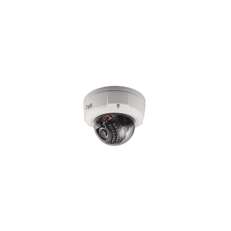 Cámara IP Domo Antivandálico  2MP (H.265)  Lente MOTORIZADO Varifocal