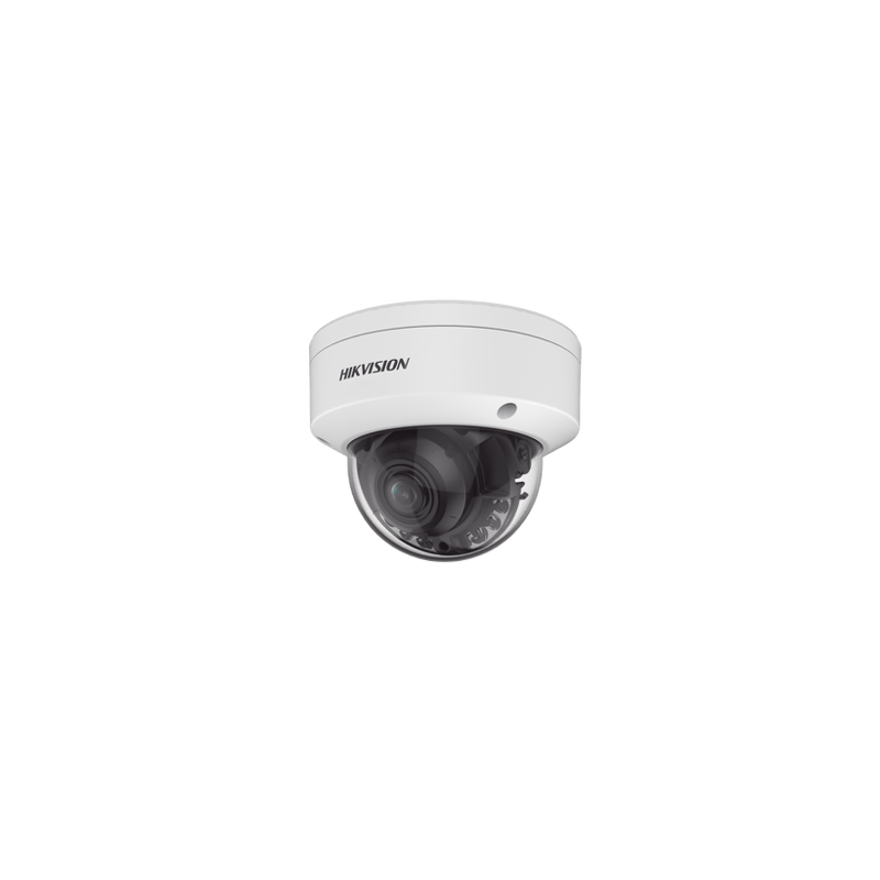 Domo IP 4 Megapixel / Imagen a Color 24/7 / Lente 2.8 - 12 mm / Luz Bl
