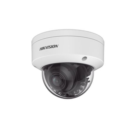 Domo IP 4 Megapixel / Imagen a Color 24/7 / Lente 2.8 - 12 mm / Luz Bl