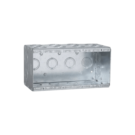 Caja Multigang de 4 Gangs/ Profundidad de 3-1/2/ 24 Entradas de 1/2 -