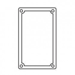 Empaque de Neopreno para Cajas FS/FD de 1 Gang.