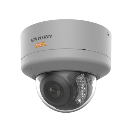 Dual Light  ColorVu Domo IP 4 Megapixel / Lente 2.8 mm / Polimero Anti