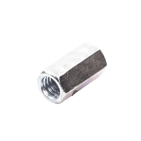 Cople hexagonal roscado cuerda máquina galvanizado d 9.5 mm (3/8)