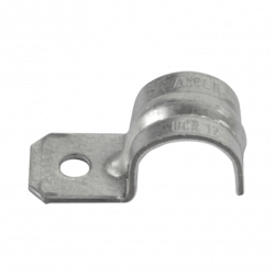 Abrazadera tipo Uña para Tubo Conduit Pared Gruesa y Conduit PVC de 1