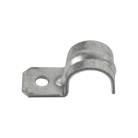 Abrazadera tipo Uña para Tubo Conduit Pared Gruesa y Conduit PVC de 1