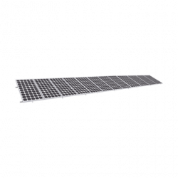 Montaje para Panel Solar, Riel 8 de 5400mm para Módulos con Espesor de